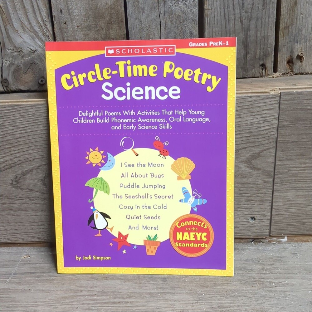 Scholastic Circle Time Poetry Workbook Grade PreK-1